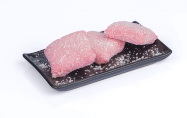 Strawberry Wrapped Turkish Delight